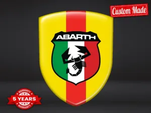 Fiat Abarth Heckscheiben Aufkleber Max Pro Resilient Elegant